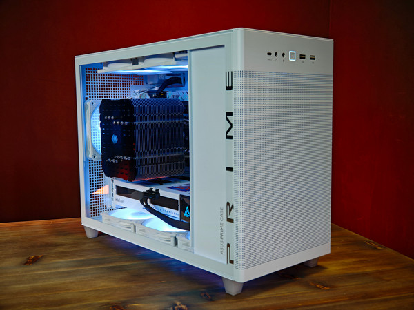 Сборка компьютера от SpectraPC в корпусе Asus PRIME Case AP201 White вид 5