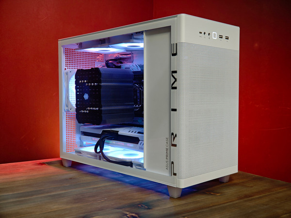Сборка компьютера от SpectraPC в корпусе Asus PRIME Case AP201 White вид 7