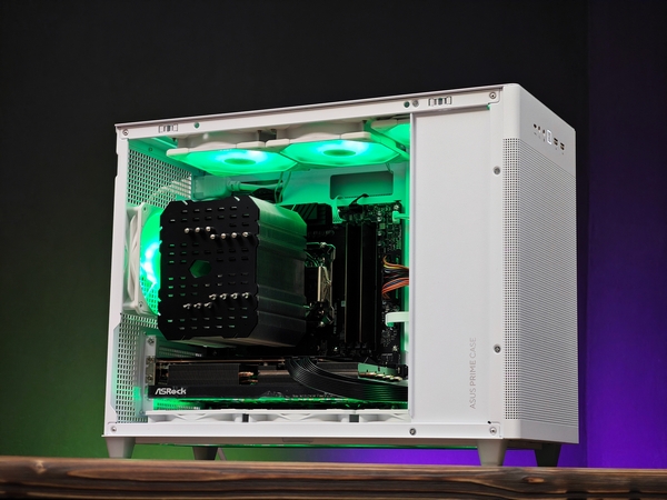 Сборка компьютера от SpectraPC в корпусе Asus PRIME Case AP201 вид 3