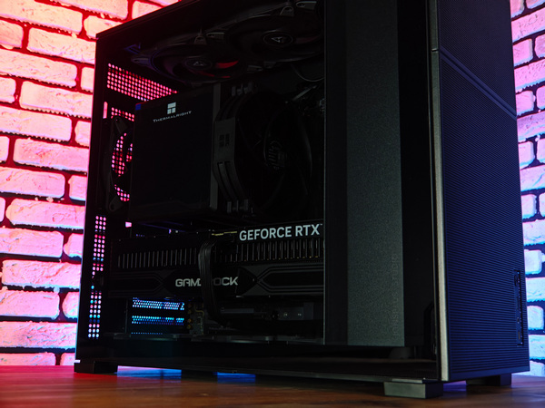 Сборка компьютера от SpectraPC в корпусе JONSBO D41 Blak вид 3