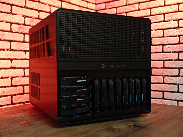 Сборка компьютера от SpectraPC в корпусе JONSBO D41 Blak вид 2