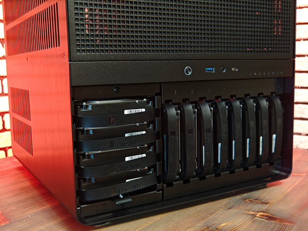 Сборка компьютера от SpectraPC в корпусе JONSBO D41 Blak вид 4