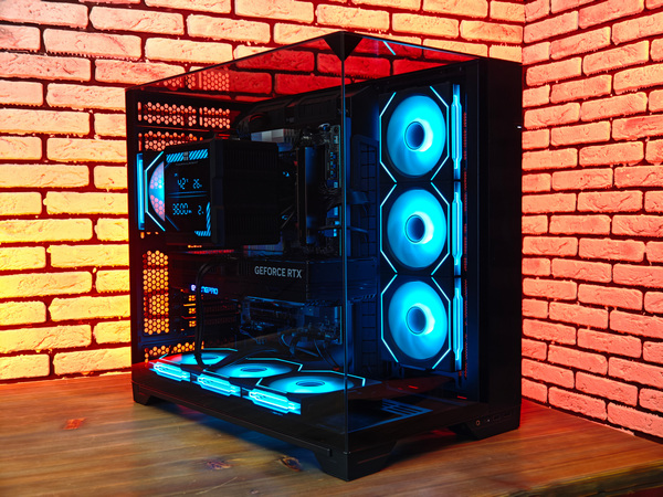 Сборка компьютера от SpectraPC в корпусе LIAN LI O11 VISION Dlack вид 7