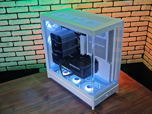 Сборка компьютера от SpectraPC в корпусе Montech HS02 PRO White вид 5