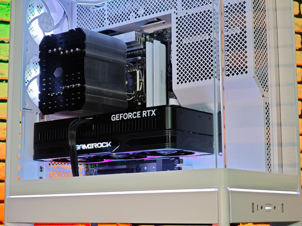 Сборка компьютера от SpectraPC в корпусе Montech HS02 PRO White вид 10