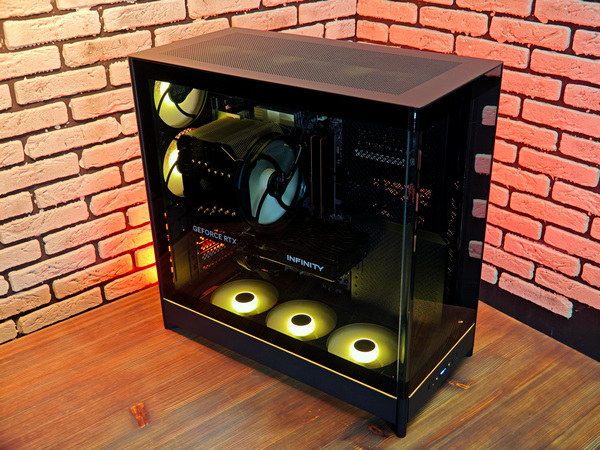 Сборка компьютера от SpectraPC в корпусе Montech HS02 PRO Black вид 3