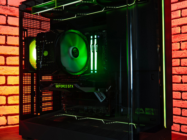 Сборка компьютера от SpectraPC в корпусе Montech King 45 Black вид 4