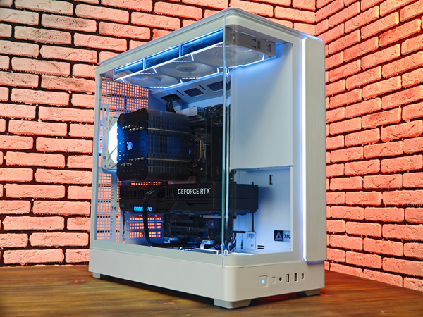 Сборка компьютера от SpectraPC в корпусе Montech King 45 White вид 1