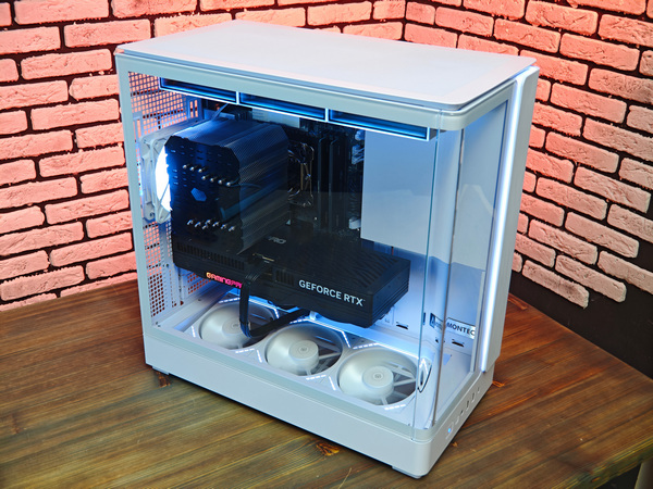 Сборка компьютера от SpectraPC в корпусе Montech King 45 White вид 5