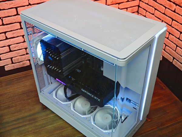 Сборка компьютера от SpectraPC в корпусе Montech King 45 White вид 7