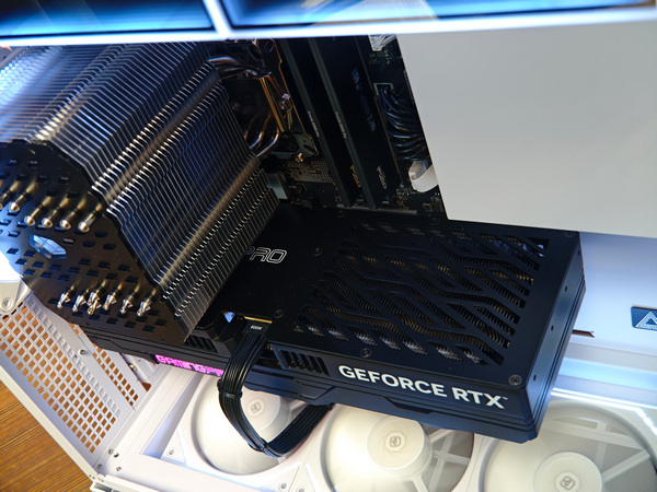 Сборка компьютера от SpectraPC в корпусе Montech King 45 White вид 8