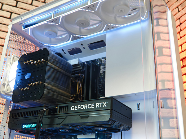 Сборка компьютера от SpectraPC в корпусе Montech King 45 White вид 9