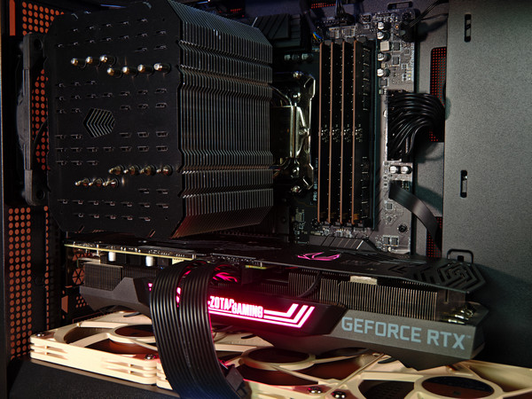 Сборка компьютера от SpectraPC в корпусе Zalman P10 вид 6