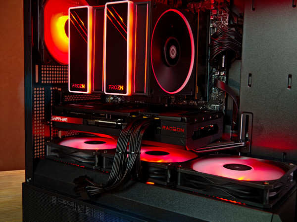 Сборка компьютера от SpectraPC в корпусе Zalman P10 вид 9