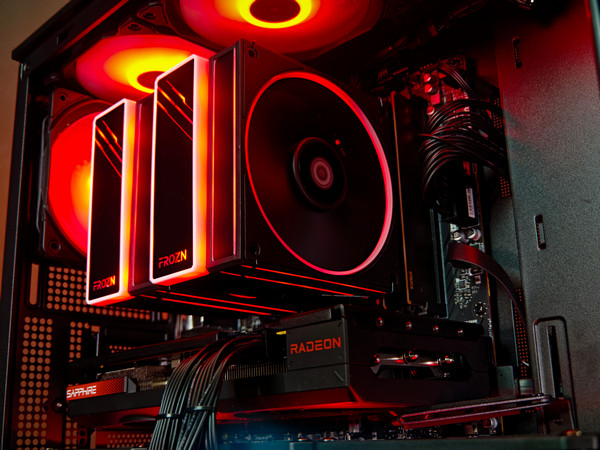 Сборка компьютера от SpectraPC в корпусе Zalman P10 вид 10