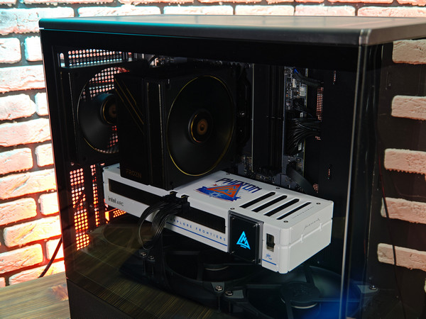 Сборка компьютера от SpectraPC в корпусе Zalman P10 вид 17