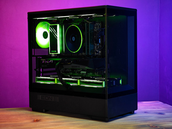 Сборка компьютера от SpectraPC в корпусе Zalman P10 вид 24