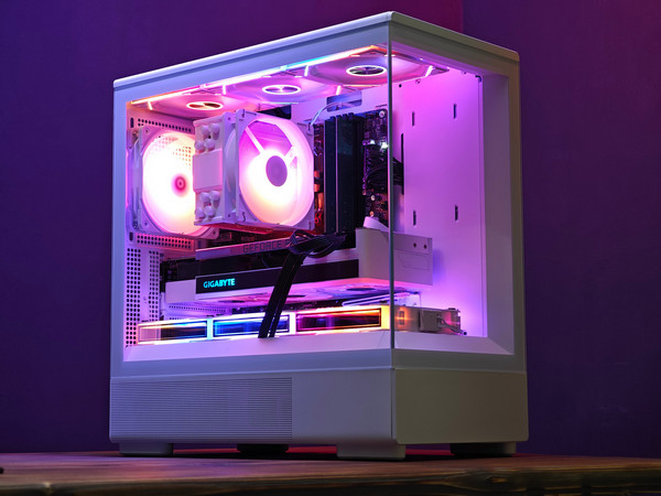 Сборка компьютера от SpectraPC в корпусе Zalman P10 вид 1