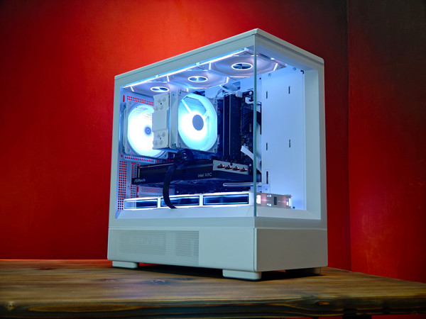 Сборка компьютера от SpectraPC в корпусе Zalman P10 вид 10