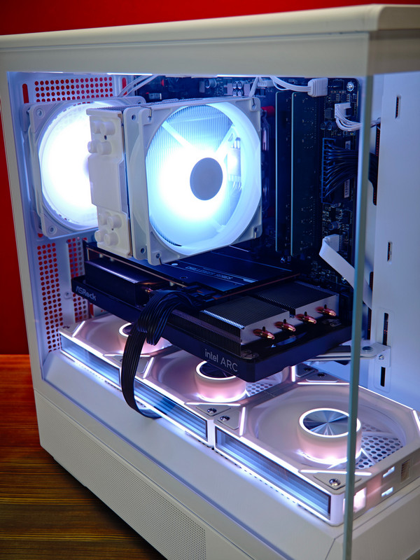 Сборка компьютера от SpectraPC в корпусе Zalman P10 вид 11