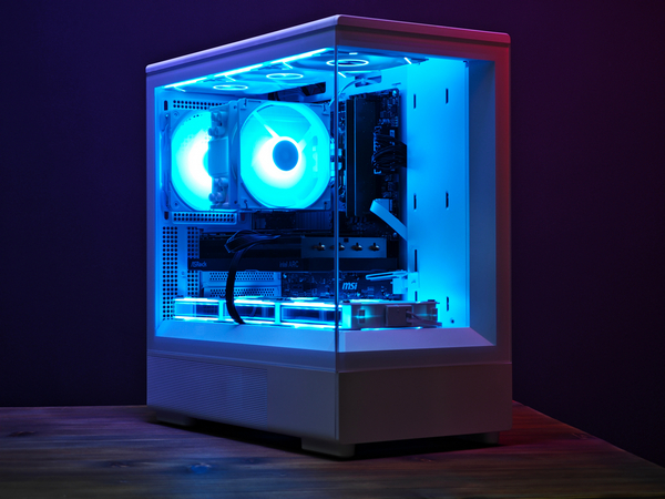 Сборка компьютера от SpectraPC в корпусе Zalman P10 вид 1