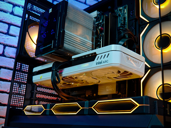 Сборка компьютера от SpectraPC в корпусе ZALMAN P40 PRISM вид 08