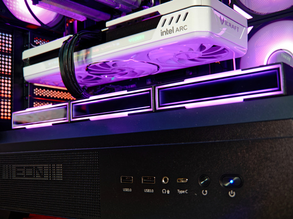 Сборка компьютера от SpectraPC в корпусе ZALMAN P40 PRISM вид 10