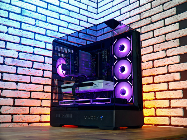 Сборка компьютера от SpectraPC в корпусе ZALMAN P40 PRISM вид 11