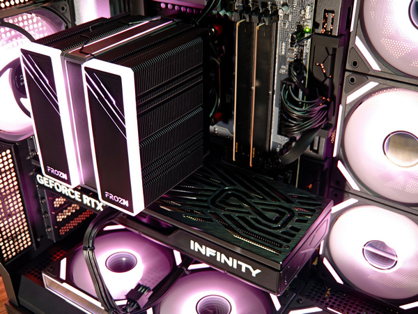 Сборка компьютера от SpectraPC в корпусе ZALMAN P40 PRISM вид 15