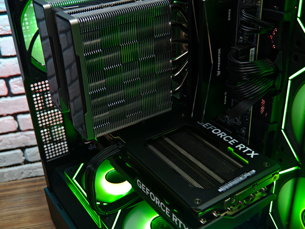 Сборка компьютера от SpectraPC в корпусе ZALMAN P40 PRISM вид 18