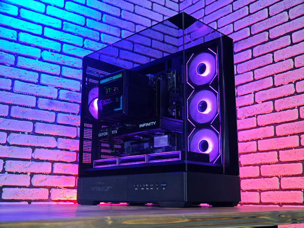 Сборка компьютера от SpectraPC в корпусе ZALMAN P40 PRISM вид 23