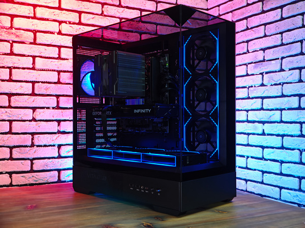 Сборка компьютера от SpectraPC в корпусе ZALMAN P40 PRISM вид 24