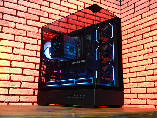 Сборка компьютера от SpectraPC в корпусе ZALMAN P40 PRISM вид 25