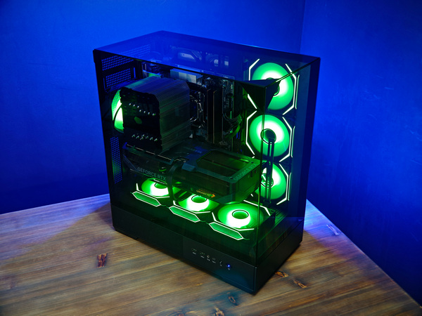 Сборка компьютера от SpectraPC в корпусе ZALMAN P40 PRISM вид 27