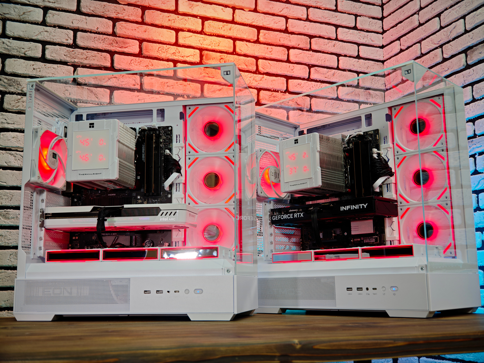 Сборка компьютера от SpectraPC в корпусе ZALMAN P40 PRISM вид 16