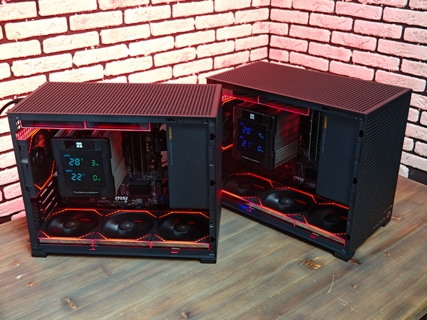 Сборка компьютера от SpectraPC в корпусе Jonsbo D32 Pro Black вид 3