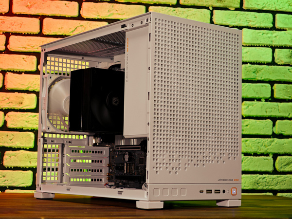 Сборка компьютера от SpectraPC в корпусе Jonsbo D32 Pro White вид 4