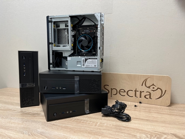 Сборка компьютера от SpectraPC в корпусе Powerman PS201 216 вид 1